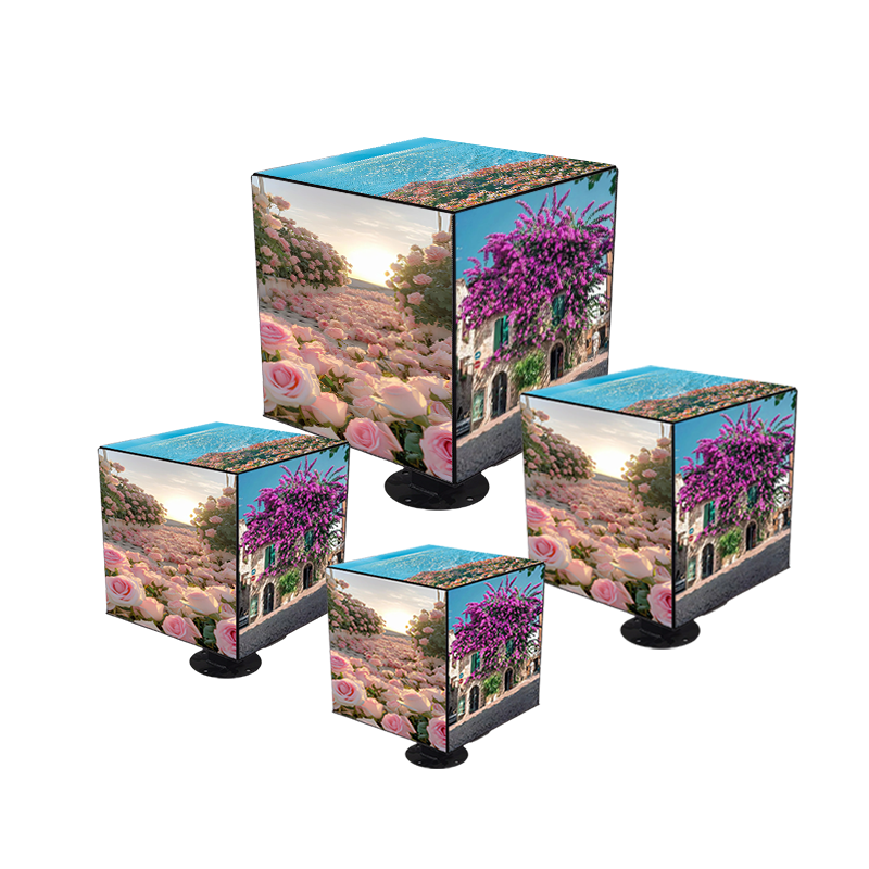 Magic Cube Screen - 320x320x320mm Five-sided Hanging, Unlocking Creative Multi-dimensional Visual Displays (Price for reference)