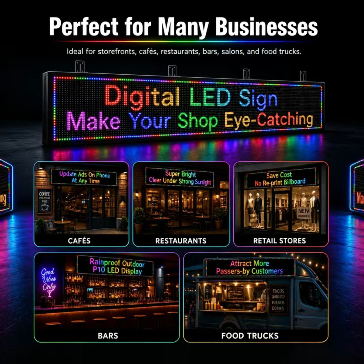P10 Scrolling LED SIGN