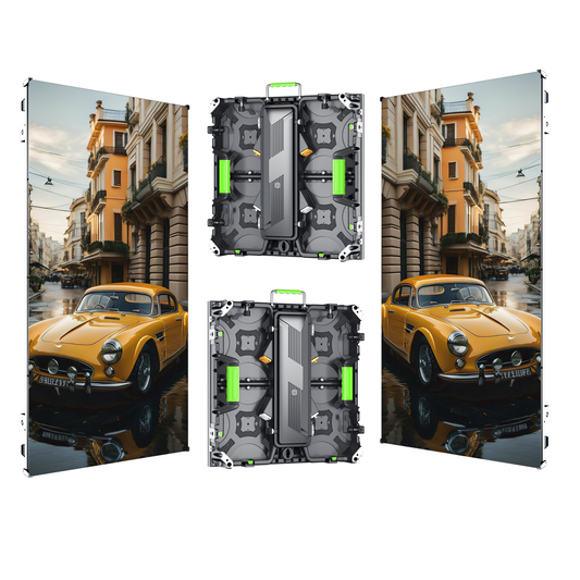 Exquisite Indoor Rental LED Screen - 500mm * 500mm, with Convenient Front and Rear Maintenance, Creating Diverse Display Spaces  (Price for reference)