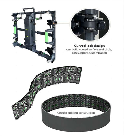 Outdoor Rental LED Screen - 500mm * 1000mm, a Powerful Visual Display Solution (Price for reference)
