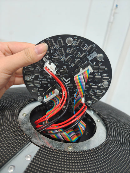 Indoor Spherical Screen, Creating a Unique Visual Focus in the Space (Price for reference)