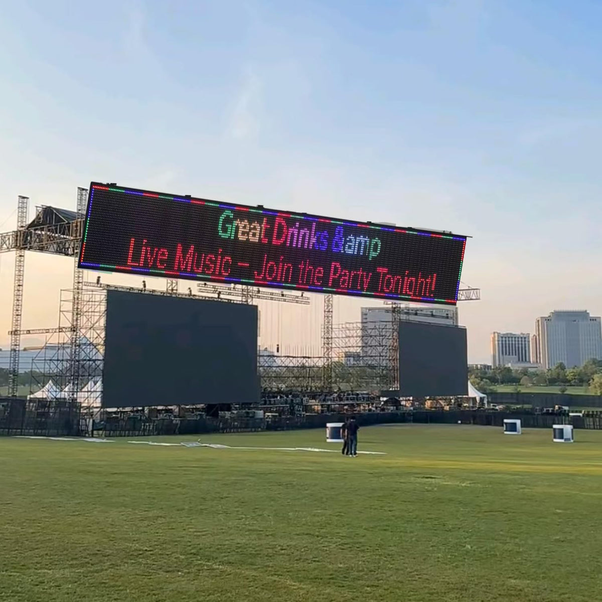 P10 Programmable LED Sign – Outdoor LED Sign – Programmable Scrolling Display with WiFi Control