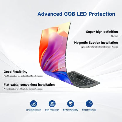 GOB LED Counter Display, Digital Bar Booth & Event Advertising Solution