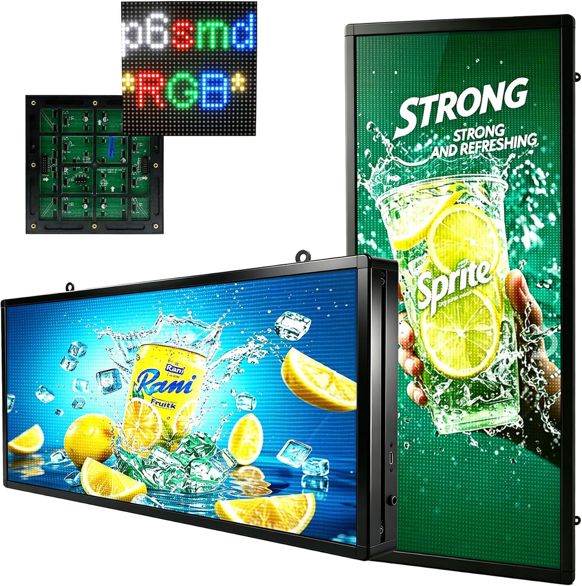 P3 P6 Programmable LED Sign – Outdoor Programmable Display with Video Support & WiFi Control