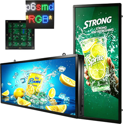 P3 P6 Programmable LED Sign – Outdoor Programmable Display with Video Support & WiFi Control