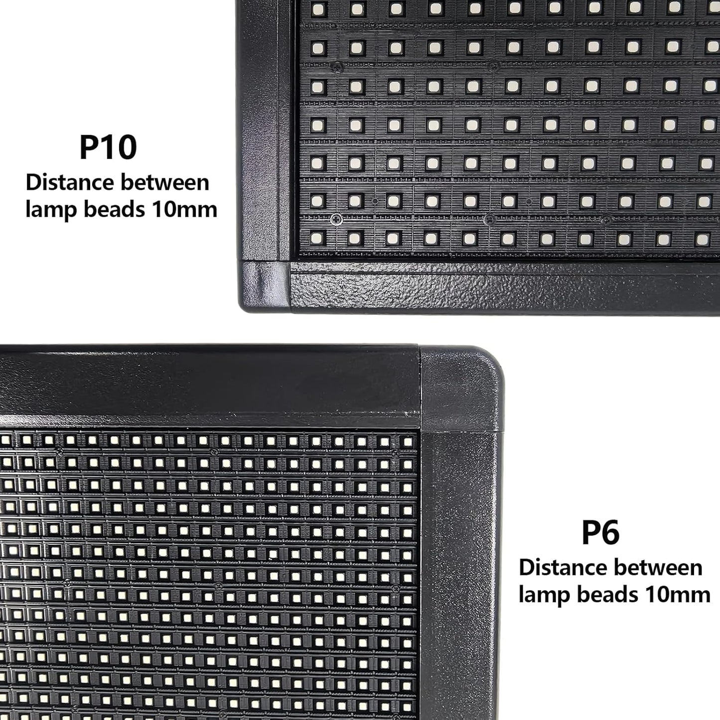 P6 Outdoor LED Sign with 160x64 Resolution, 40''x17'' Full Color LED Scrolling programmable Sign, WiFi + USB led Digital Signage to Display Customized Text, Images and Video for Business Advertising