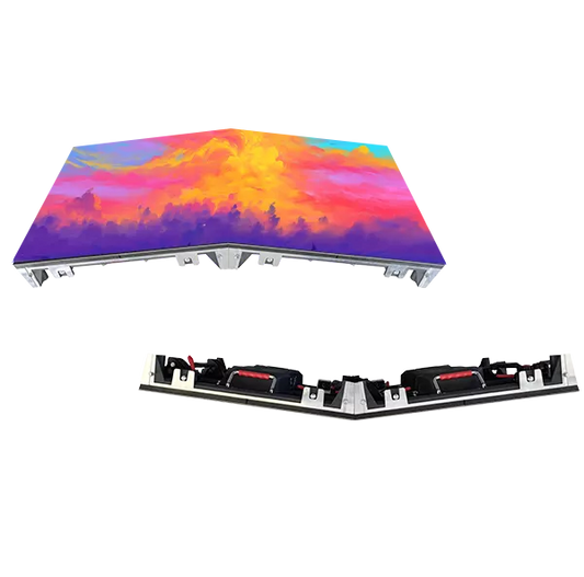 Outdoor Curved Rental LED Screen - 500mm * 500mm, Create a Unique Visual Experience (Price for reference)