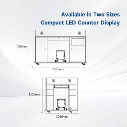 GOB LED Counter Display, Digital Bar Booth & Event Advertising Solution