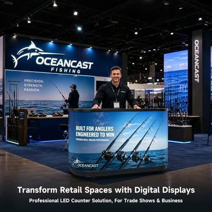 GOB LED Counter Display, Digital Bar Booth & Event Advertising Solution